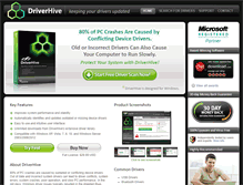 Tablet Screenshot of driverhive.com